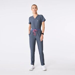NEW FIGS YOLA Women’s Sz S Petite High Waisted Skinny Scrub Healthcare Pants
